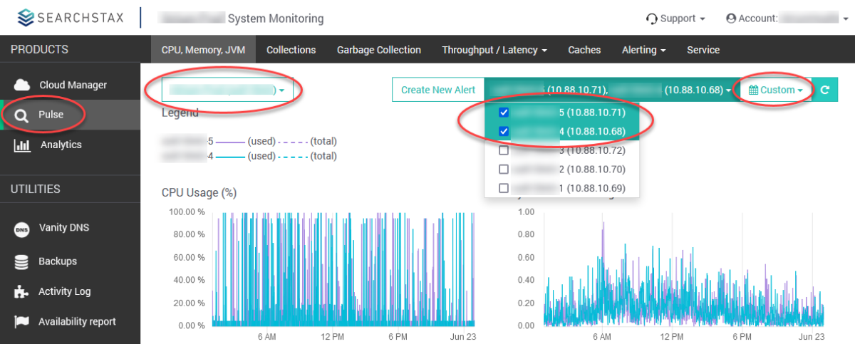 solr jvm memory monitor