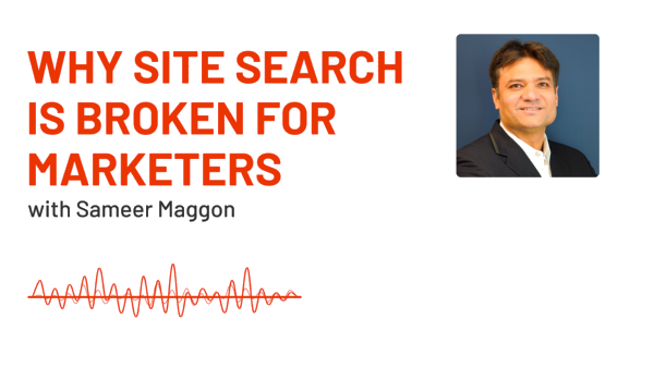 why site search is broken for marketing