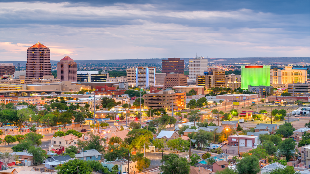 Albuquerque NM Cityscape