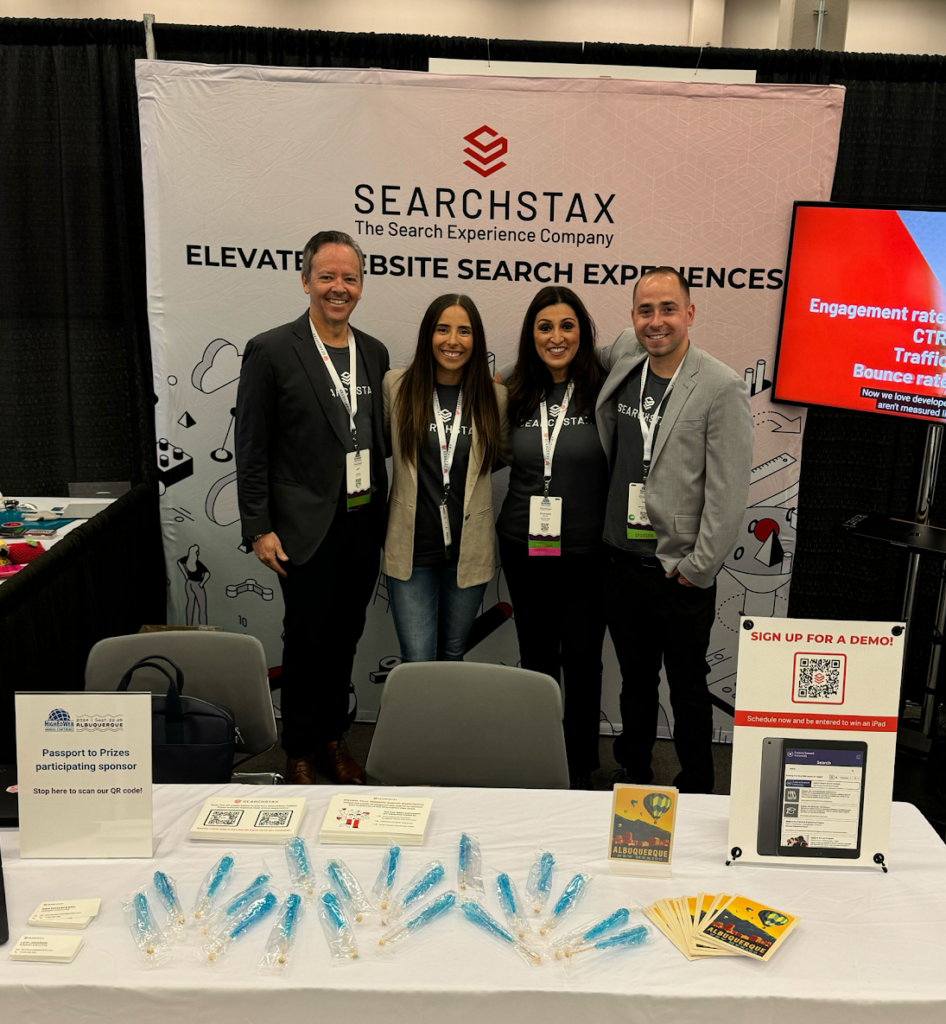 SearchStax team at HighEdWeb 2024